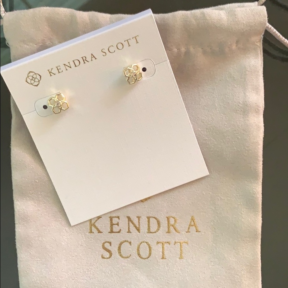Kendra Scott Rue Stud Gold earrings